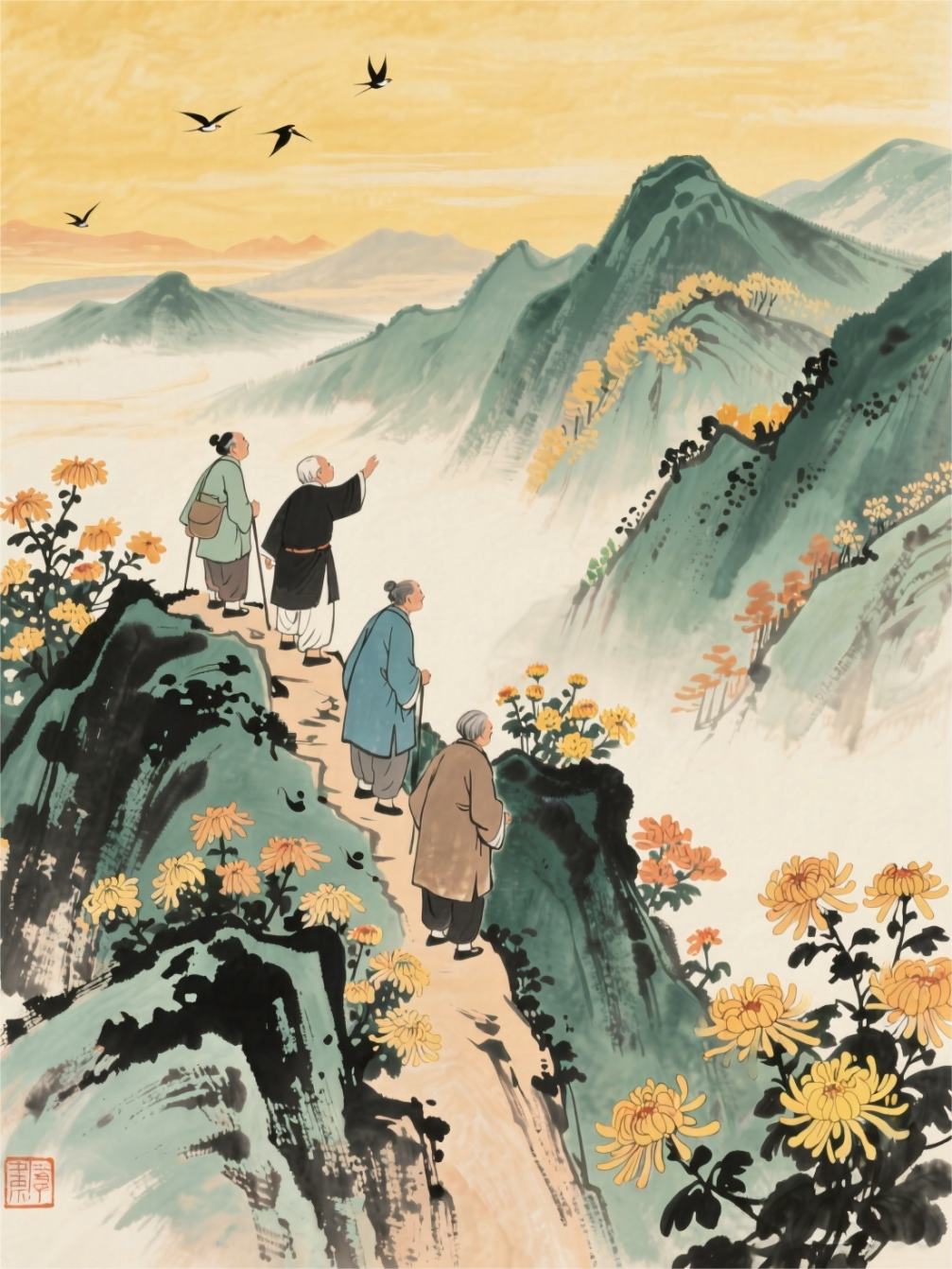 传承传统文化，弘扬传统美德 | 建筑工程系邀您共同了解重阳节的深厚内涵与传统习俗